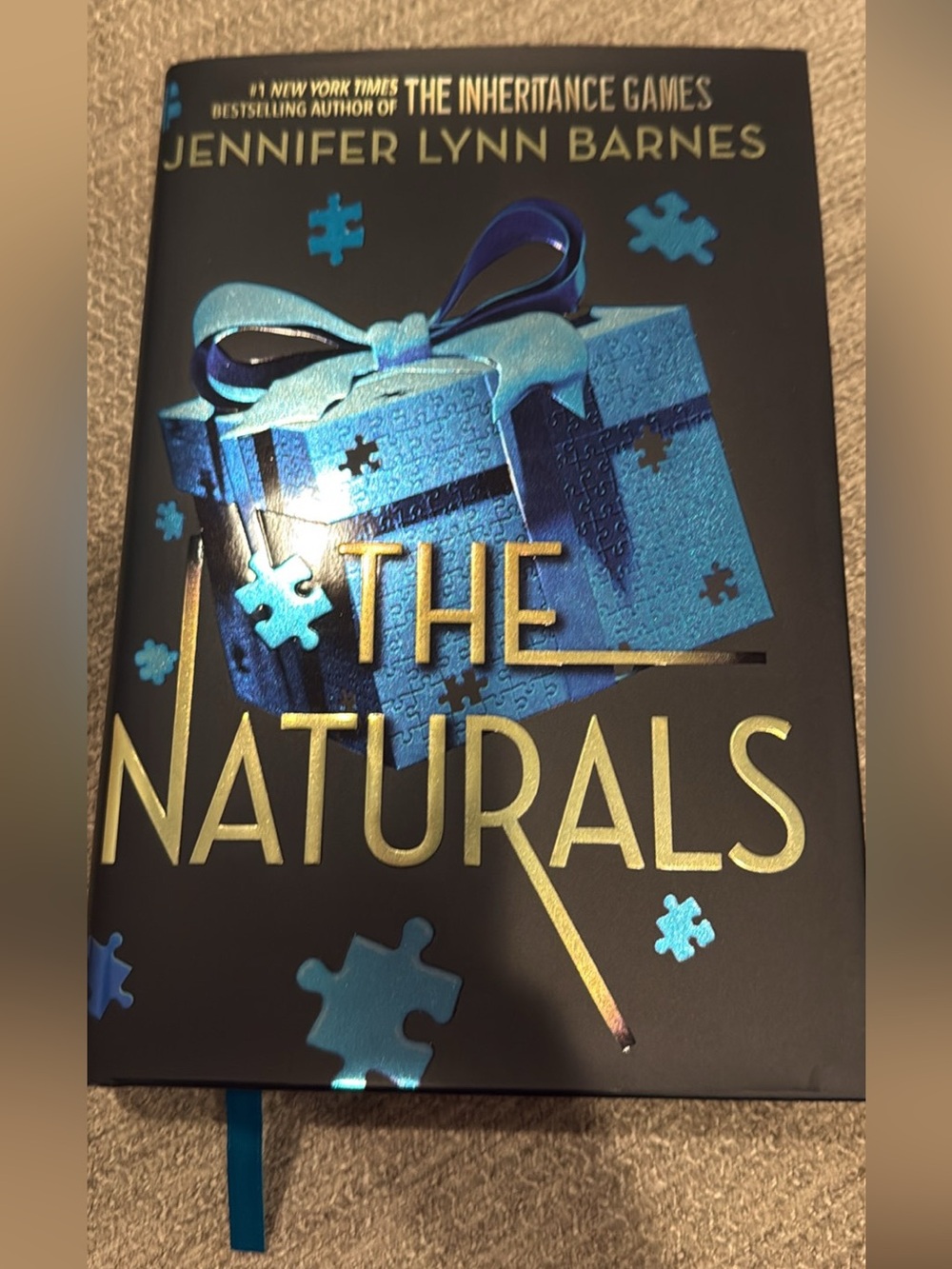 YA Mystery book titled The Naturals